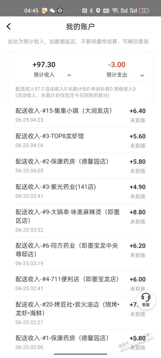 钱难挣 屎难吃 刚跑外卖回来