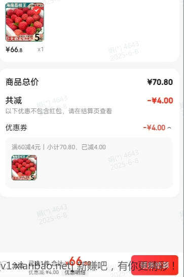 海南火山口荔枝王 净重2.5斤 单果|40-50g